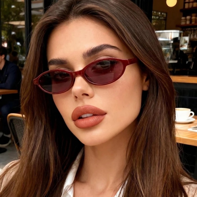 Vintage Fashion Streetwear - نظارات شمسية جديدة بتصميم عين القطة