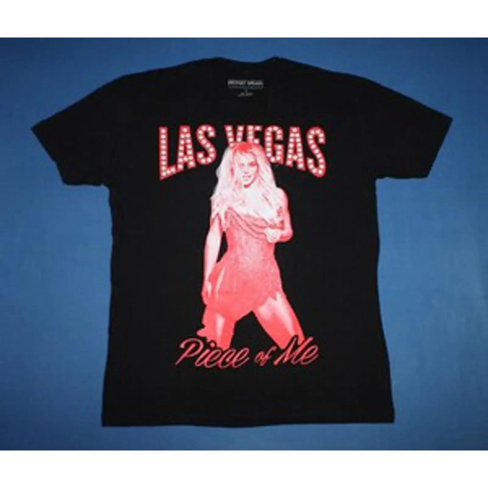 Vintage Vegas Fashion - تي شيرت بريتني سبيرز لاس فيغاس