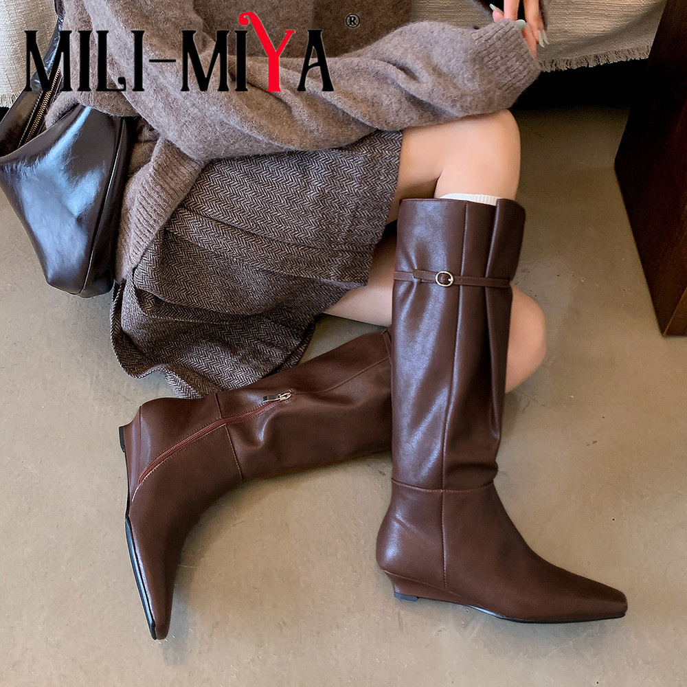 Vintage Slip Dress - MILI-MIYA جديد جلد طبيعي موضة ساحة