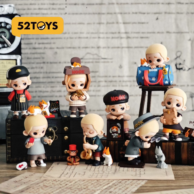 Fashion Y Vintage - 52toys سلسلة نوك فينتاج ستور، صندوق