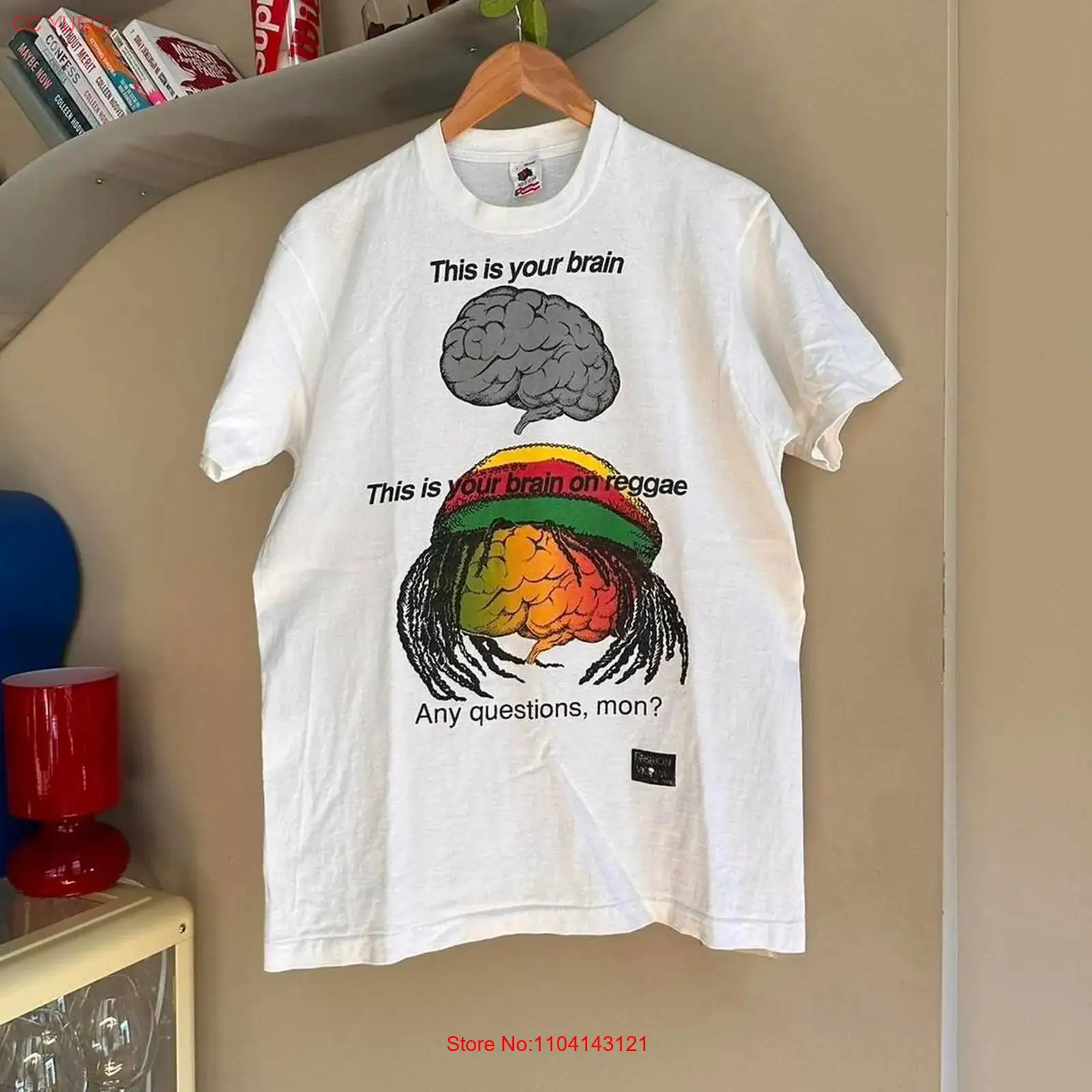Vintage Fashion Victim Shirt - تي شيرت فيكتيم ريجي موديل 1990