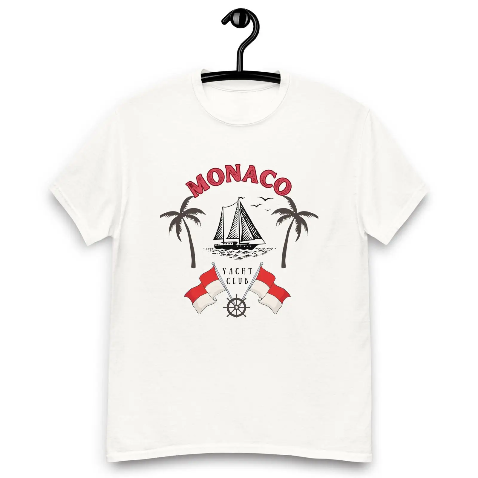 Vintage Yacht Fashion - تي شيرت نادي موناكو يخت كلوب
