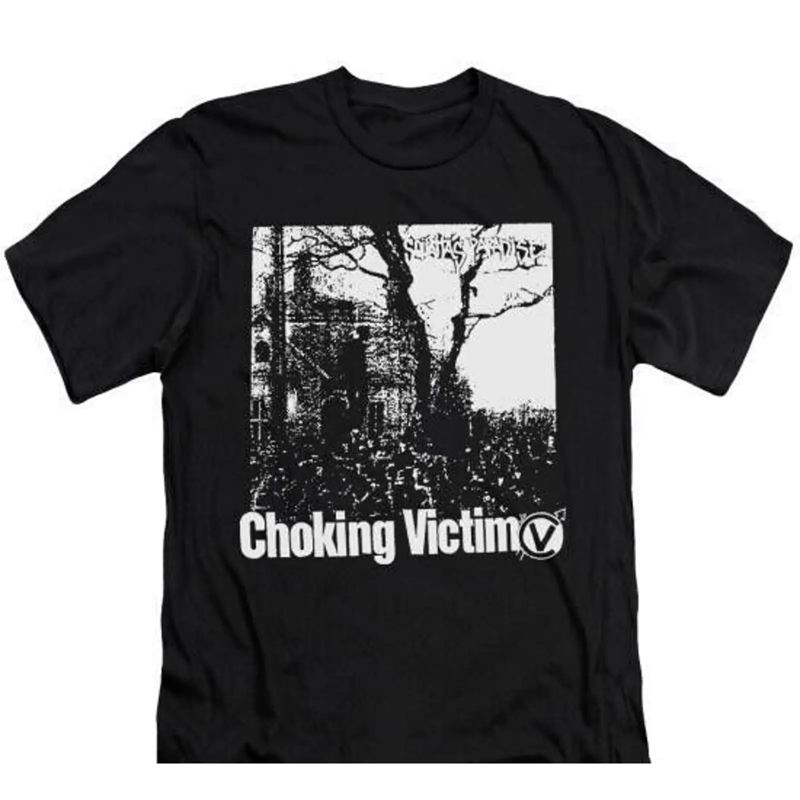 Vintage Fashion Victim Shirt - تي شيرت أسود للجنسين من Squattas