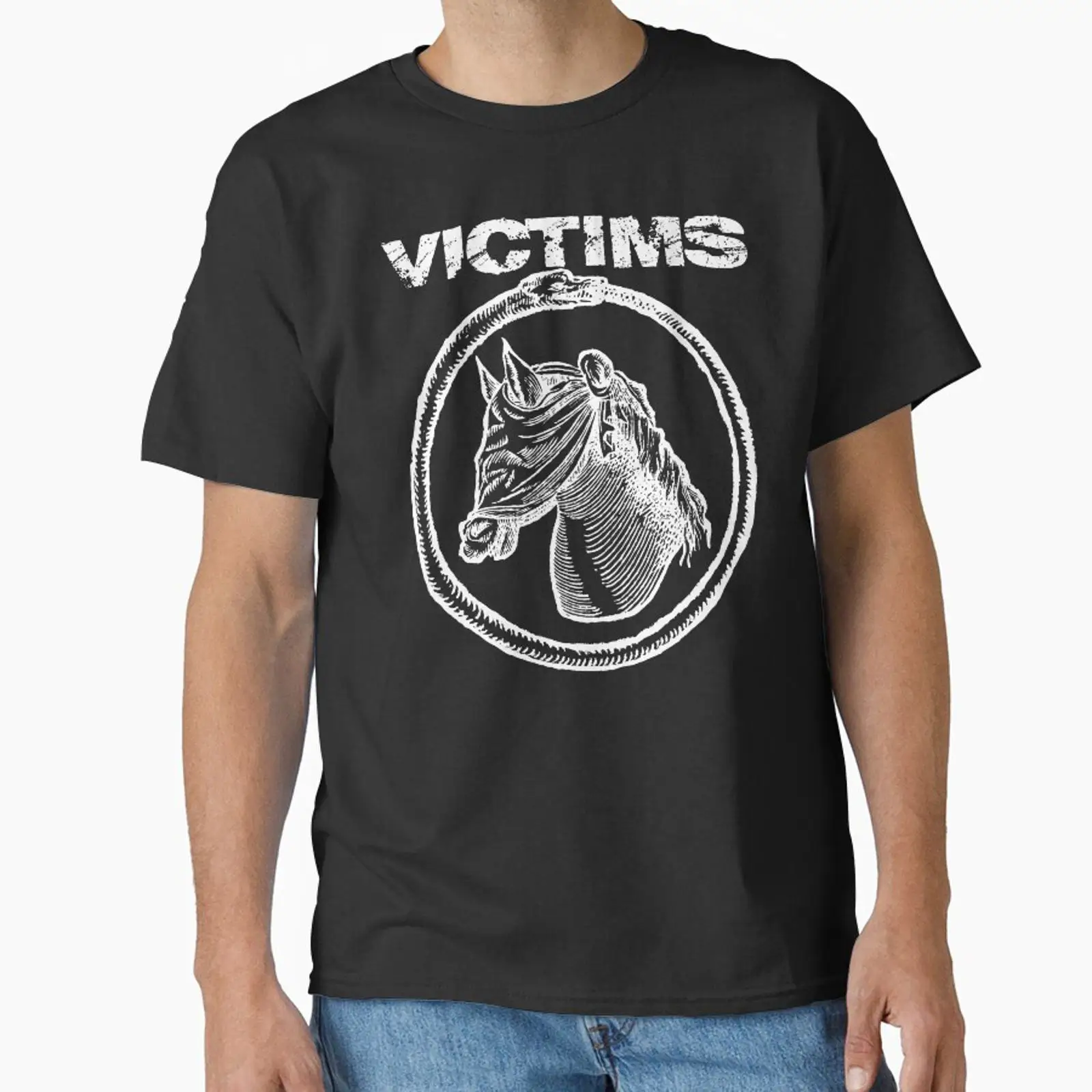 Vintage Fashion Victim Shirt - تي شيرت كلاسيكي من VICTIMS HORSE