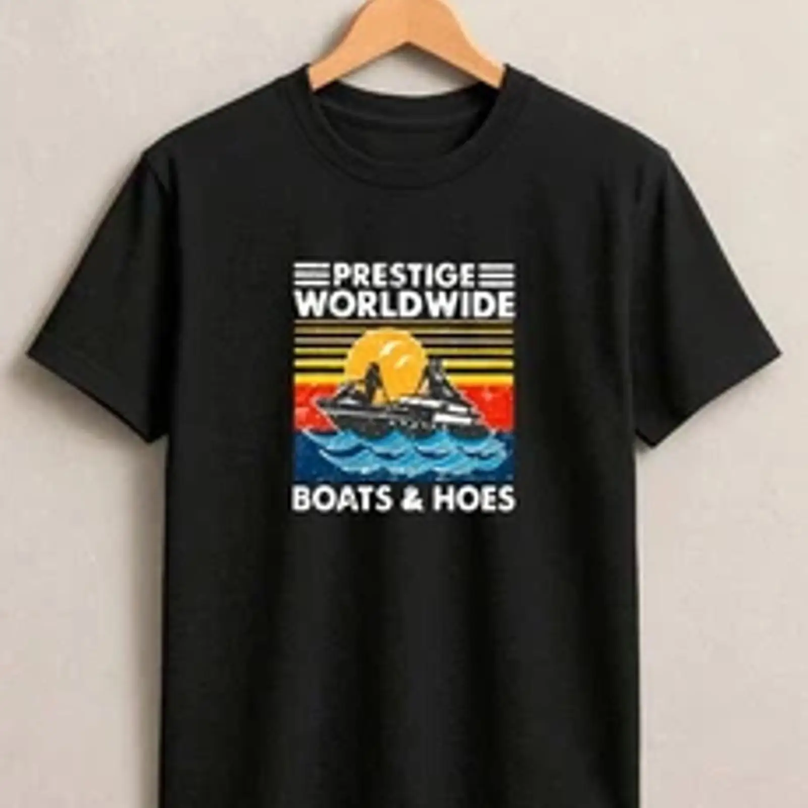 تي شيرت رجالي صيفي كاجوال بتصم - مراجعة Vintage Yacht Fashion وسعره