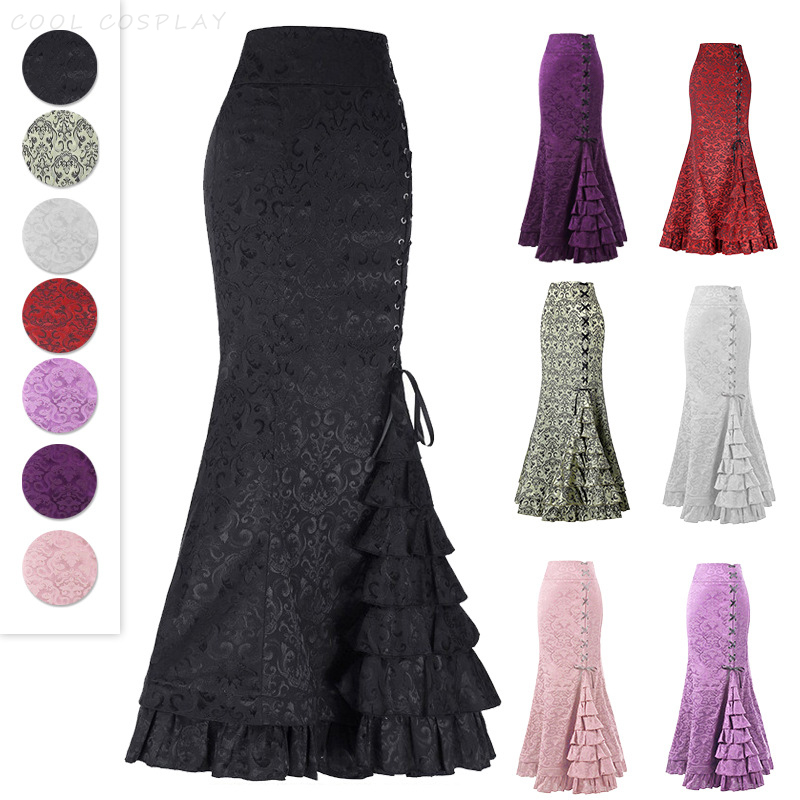 التنانير الطويلة النساء فاسق ذ - مراجعة Vintage Fashion Fabrics وسعره