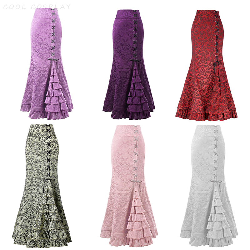 التنانير الطويلة النساء فاسق ذ - مراجعة Vintage Fashion Fabrics وسعره