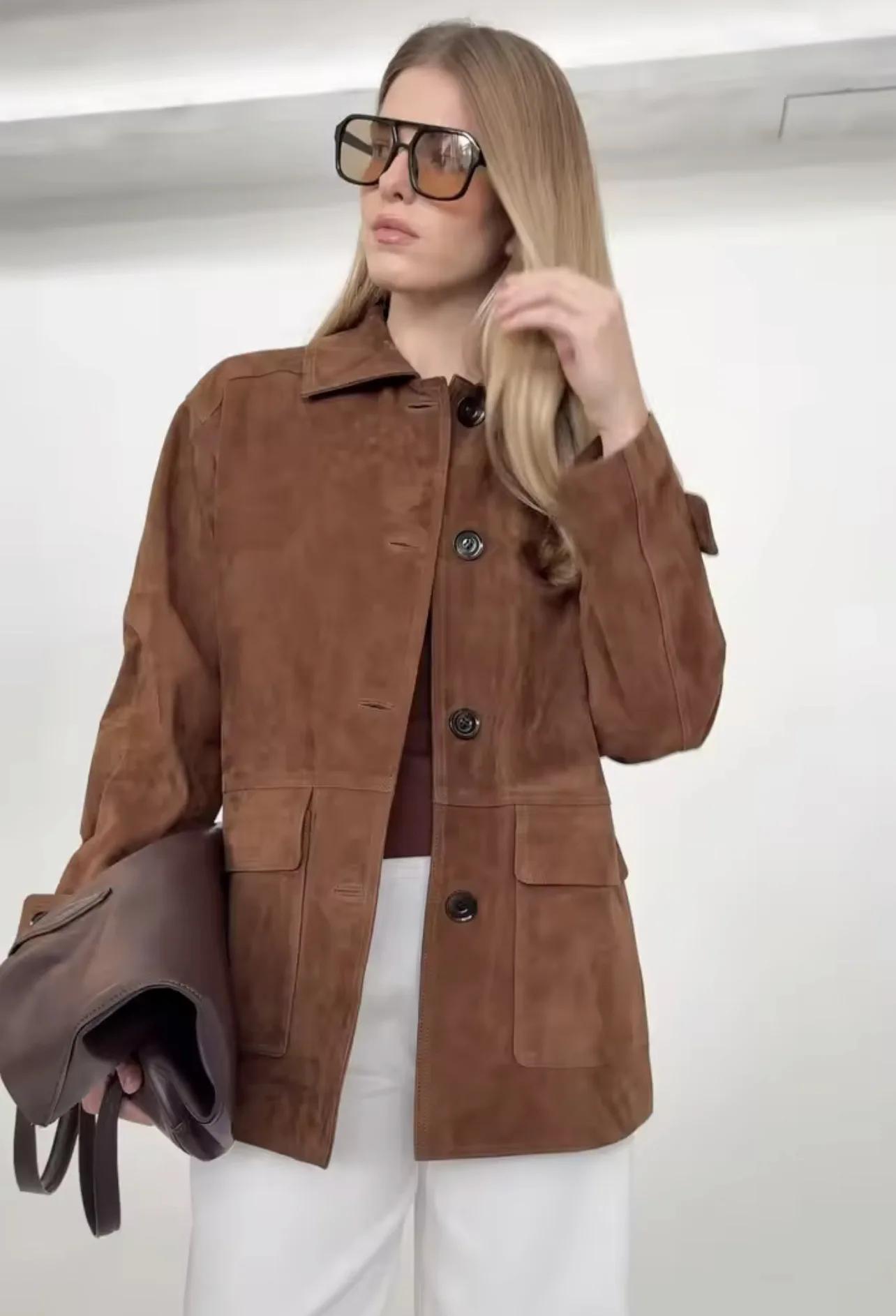 جاكيت نسائي جديد وعصري من الجل - مراجعة Vintage Fashion Old Money وسعره