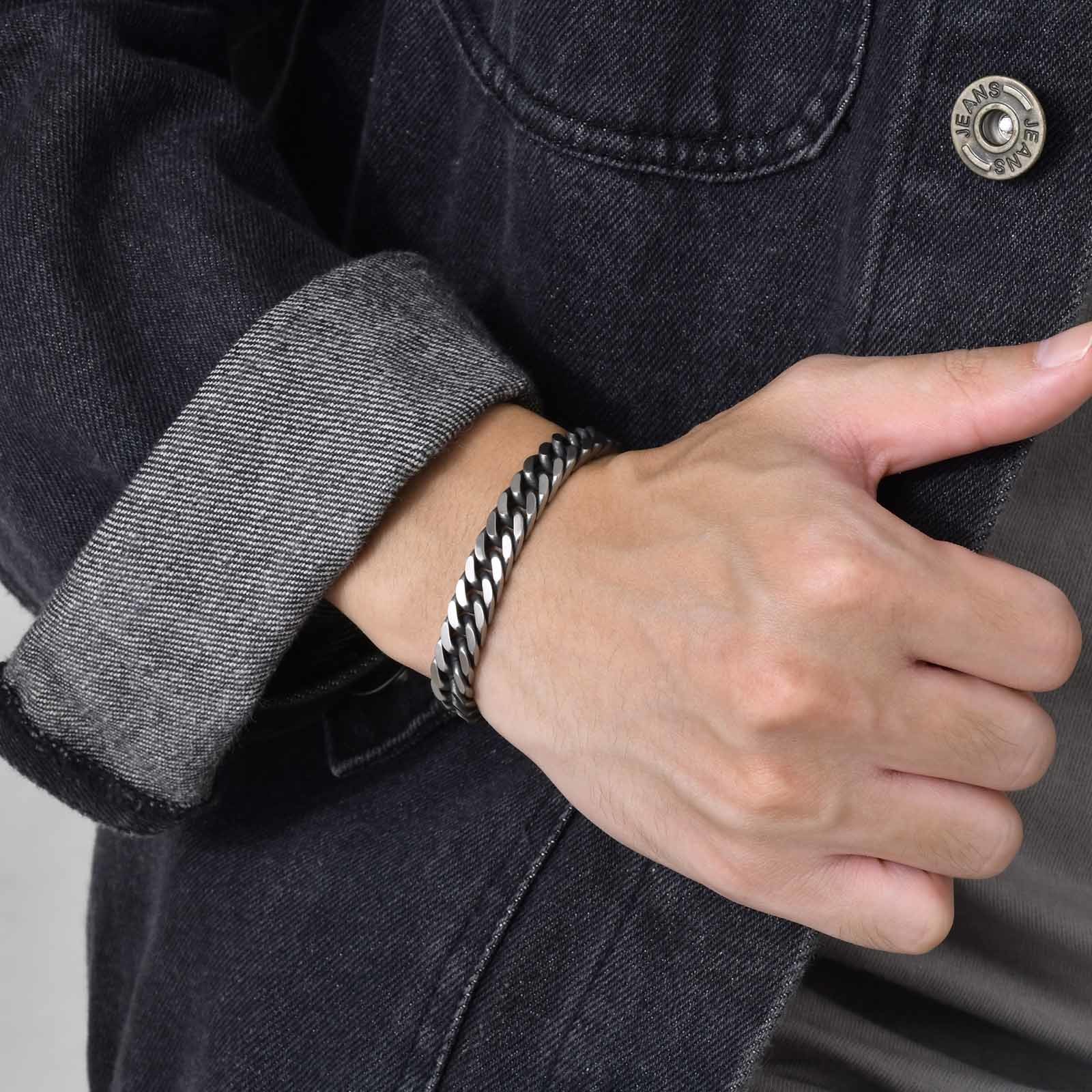 Vnox مكتنزة الرجعية الكوبية سل - مراجعة Vintage Fashion Outfits Men وسعره