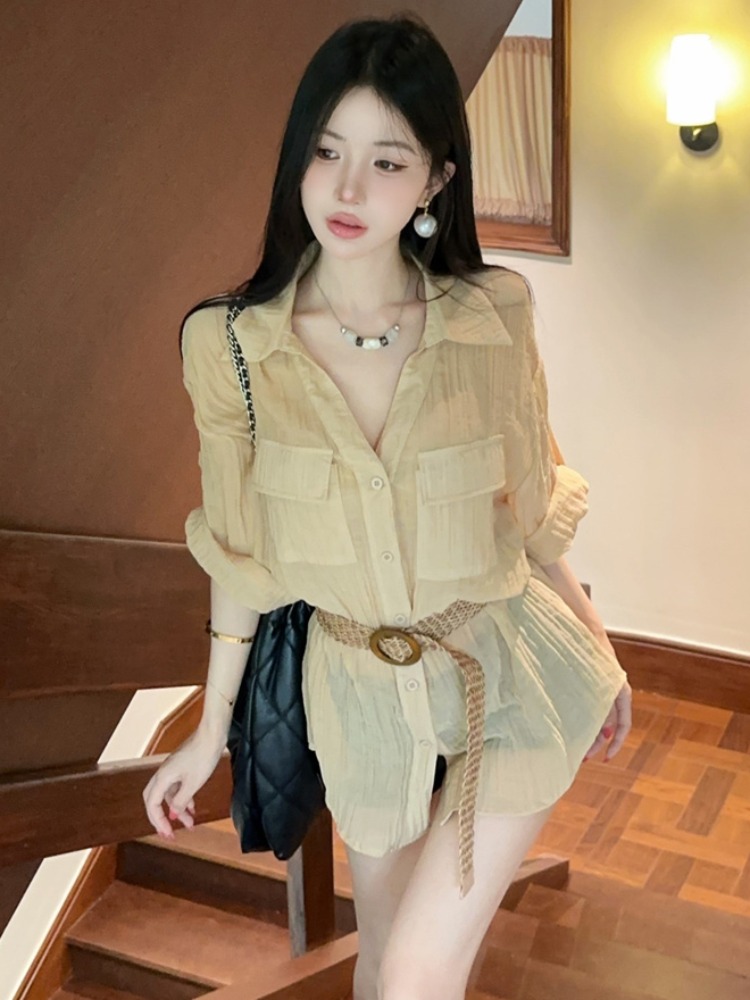 قميص نسائي صيفي جديد بتصميم عت - مراجعة Vintage Fashion Old Money وسعره