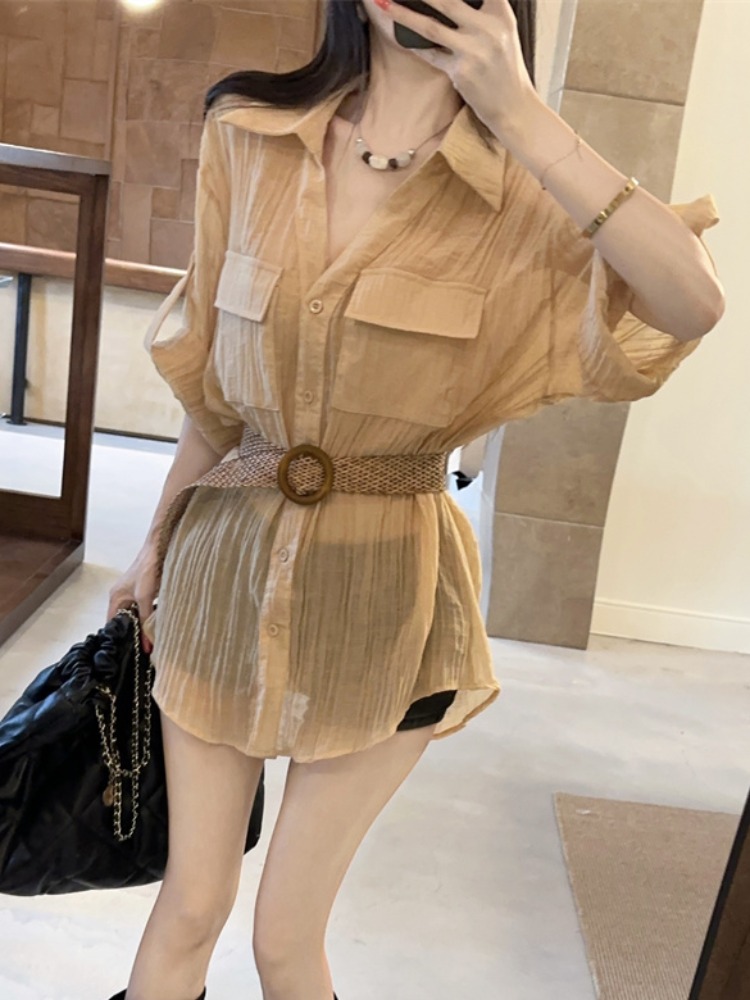 قميص نسائي صيفي جديد بتصميم عت - مراجعة Vintage Fashion Old Money وسعره