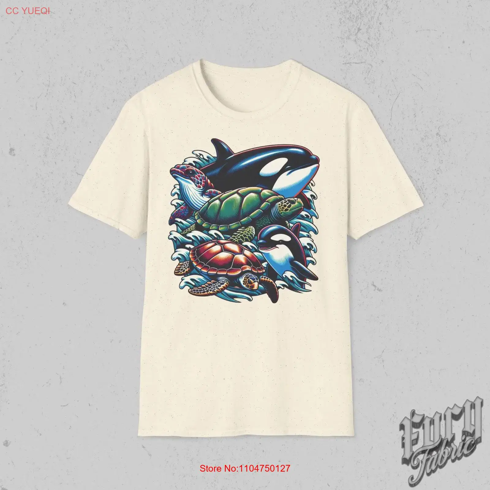 تي شيرت بتصميم حيوانات بحرية م - مراجعة Turtleneck Knit 90S وسعره