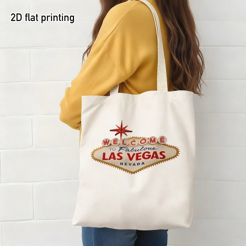 حقيبة يد بتصميم لوحة ترحيب عتي - مراجعة Vintage Vegas Fashion وسعره