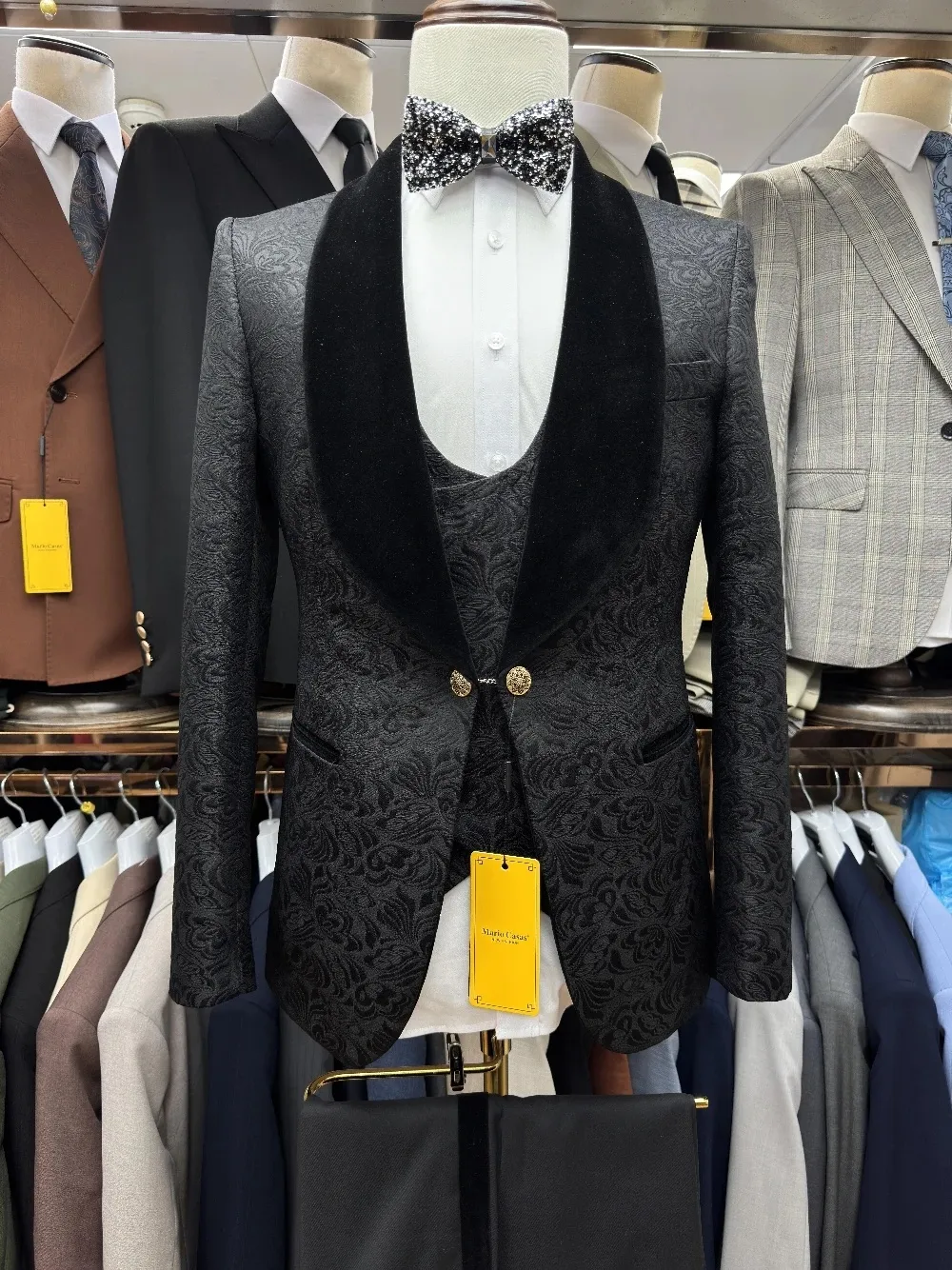 بدلة رجالية كلاسيكية مخملية جا - مراجعة Velvet Blazer Vintage وسعره