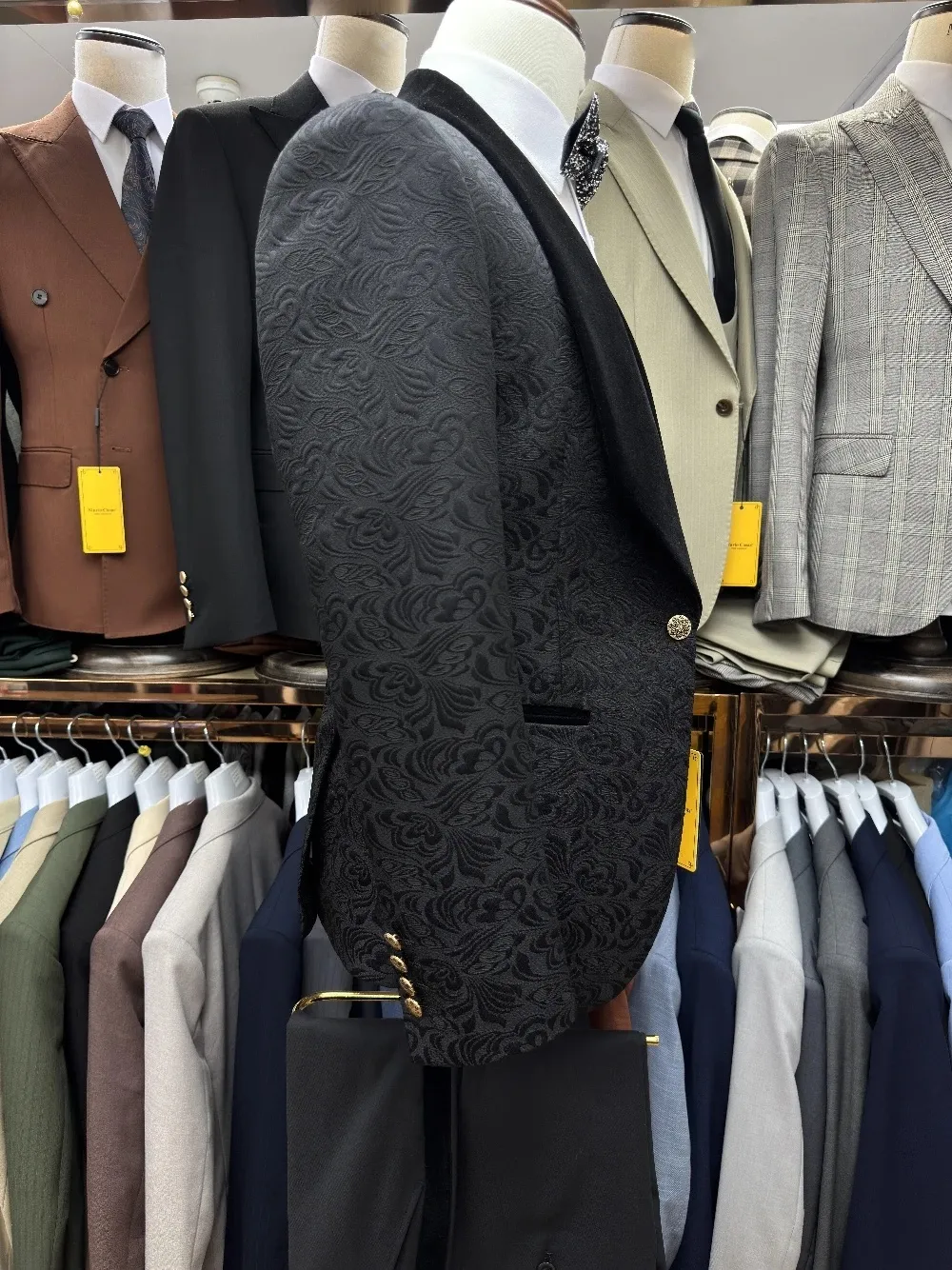 بدلة رجالية كلاسيكية مخملية جا - مراجعة Velvet Blazer Vintage وسعره