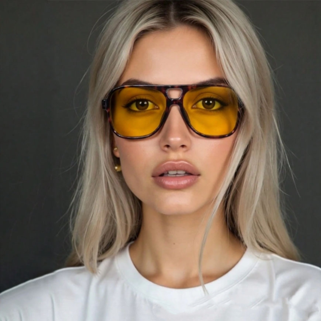 نظارات شمسية كلاسيكية جديدة بت - مراجعة Vintage Fashion Streetwear وسعره