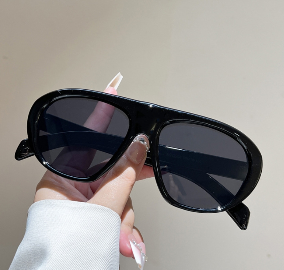 نظارات شمسية جديدة كبيرة الحجم - مراجعة Vintage Fashion Streetwear وسعره